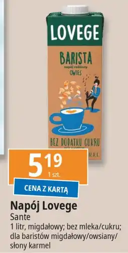 E.Leclerc Napój barista owsiany słony karmel Lovege oferta