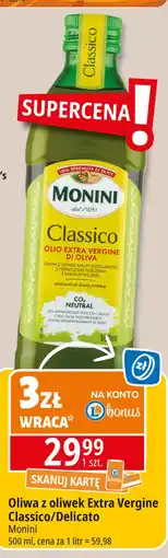 E.Leclerc Oliwa z oliwek extra vergine Monini delicato oferta