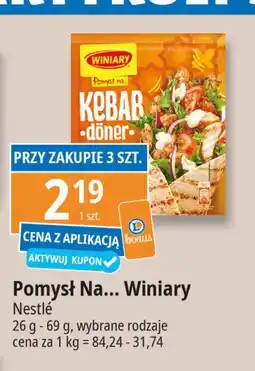 E.Leclerc Kebab doner Winiary pomysł na oferta