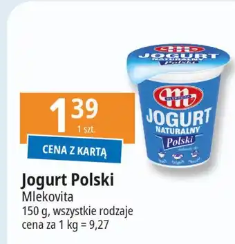 E.Leclerc Jogurt naturalny Mlekovita jogurt polski oferta