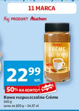 Auchan Kawa creme Auchan oferta