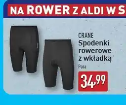 ALDI Spodenki rowerowe xl Crane oferta