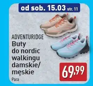 ALDI Buty do nordic walkingu męskie Adventuridge oferta