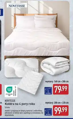 ALDI Kołdra na 4 pory roku 200 x 220 cm Novitesse oferta