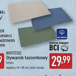 ALDI Dywanik łazienkowy 50 x 80 cm Novitesse oferta