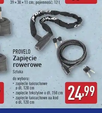 ALDI Zapięcie rowerowe tekstylne 150 m Provelo oferta