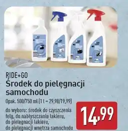 ALDI Środek do pielęgnacji wnętrza samochodu Ride +Go oferta