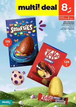 Dealz Jajko czekoladowe Smarties lub KitKat oferta