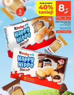 Dealz Wafelki Kinder Happy Hippo oferta