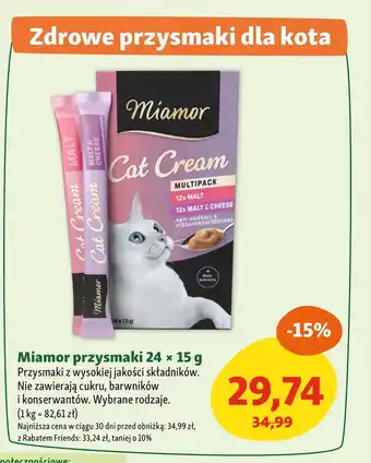 Maxi Zoo Przysmak dla kota Miamor oferta