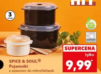 Kaufland Pojemniki na żywność Spice&Soul oferta