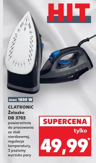 Kaufland Żelazko Clatronic oferta