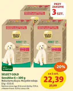 Maxi Zoo Karma dla psa Select Gold oferta