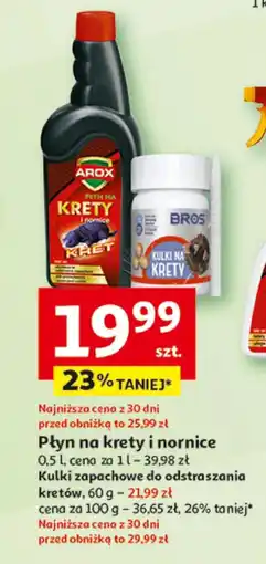 Auchan Płyn na krety Arox oferta