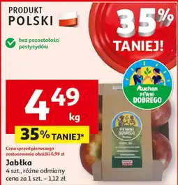 Auchan Jabłka Pewni Dobrego oferta