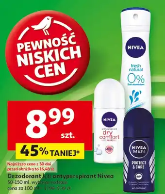 Auchan Antyperspirant Nivea oferta