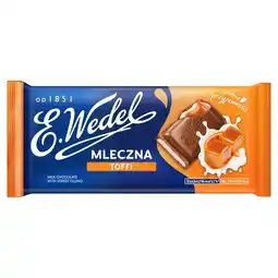 Auchan E. Wedel Czekolada mleczna toffi 100 g oferta