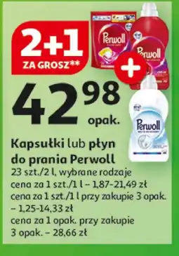 Auchan Kapsułki do prania Perwoll oferta