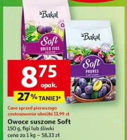 Auchan Śliwki suszone Bakal oferta