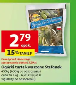 Auchan Ogórki Stefanek oferta