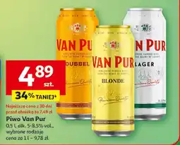 Auchan Piwo Van Pur oferta