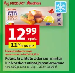 Auchan Paluszki rybne oferta