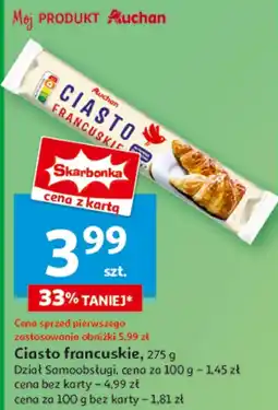 Auchan Ciasto francuskie Auchan oferta