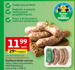 Auchan Kiełbasa biała Pewni Dobrego oferta