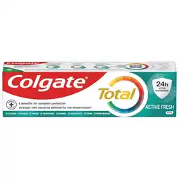 Auchan Colgate Total Active Fresh pasta do zębów, 75 ml oferta