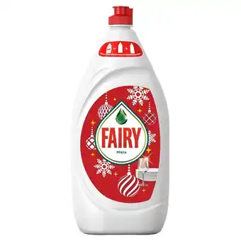 Auchan Fairy Aromatics Miętowy płyn do mycia naczyń zapewniającą lśniąco czyste naczynia 1350ml oferta