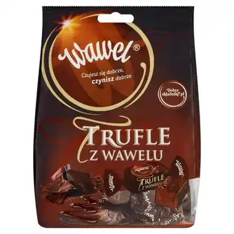 MOKPOL Wawel Trufle z Wawelu Cukierki kakaowe o smaku rumowym w czekoladzie 245 g oferta