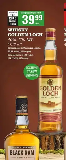 Biedronka Whisky Golden Loch oferta