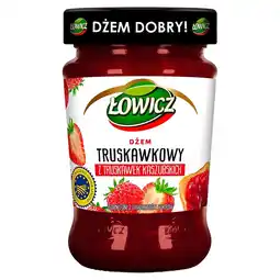 Gram Market Łowicz Dżem truskawkowy z truskawek kaszubskich o obniżonej zawartości cukrów 280 g oferta