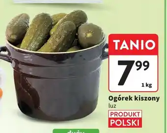 Intermarche Ogórek kiszony oferta