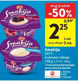 Intermarche Kaszka z sosem owoców leśnych Smakija oferta