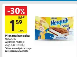 Intermarche Przekąska mleczna Nesquik oferta