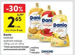 Intermarche Serek wanilia saszetka Danone Danio oferta