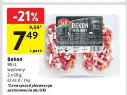 Intermarche Bekon wędzony Bell Polska oferta