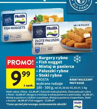 Intermarche Steki z łososia Frosta oferta