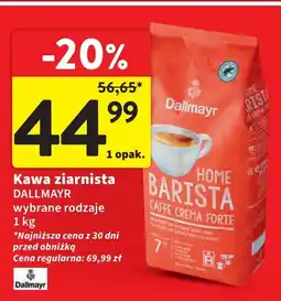 Intermarche Kawa Dallmayr Home Barista Caffe Crema Forte oferta