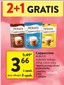 Intermarche Cappuccino z belgijską czekoladą Mokate oferta