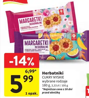 Intermarche Margaretki regionalne mango marakuja Cukry Nyskie oferta