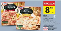 Intermarche Pizza prosciutto e pesto Dr. Oetker Feliciana oferta