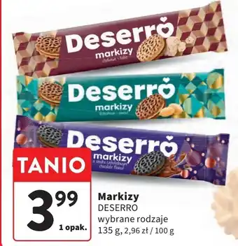 Intermarche Ciastka markizy o smaku śmietankowym Deserro oferta