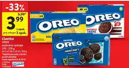 Intermarche Ciastka double creme Oreo oferta