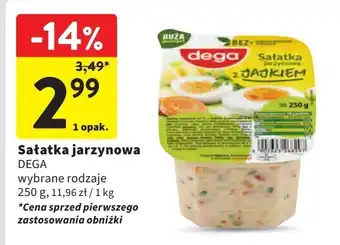 Intermarche Sałatka jarzynowa z jajkiem Dega oferta