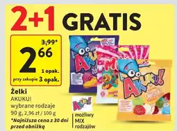 Intermarche Żelki zdrowocki Akuku! oferta