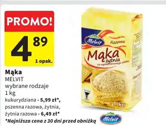 Intermarche Mąka żytnia Melvit oferta