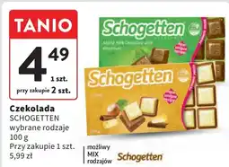 Intermarche Czekolada trilogia noisettes Schogetten oferta