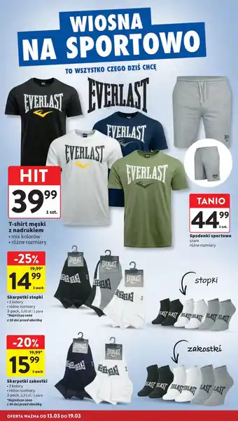 Intermarche T-shirt meski Everlast oferta